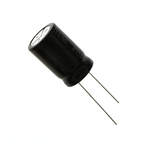 ตัวเก็บประจุแบบมีรูผ่าน100 uF 20% สารส้ม100 uF 200V แบบเรเดียล - Product Image 1
