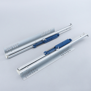 High Quality Smooth Under Mount <strong>Drawer</strong> <strong>Slides</strong> With Galvanized Steel for Kitchen - Product Image 3