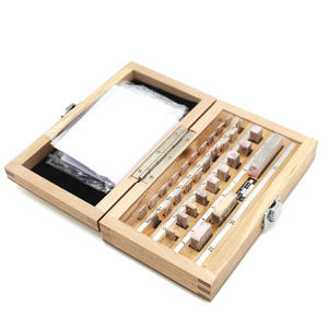 मीट्रिक आयताकार गेज ब्लॉक परिशुद्धता उपकरणों के लिए उच्च परिशुद्धता पहनने के लिए प्रतिरोधी स्टेनलेस स्टील कैलिब्रेशन उपकरण - Product Image 2