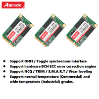 SSD Msata 128 GB di Qualità Superiore, Unità a Stato Solido Mini-Sata per Gaming e Multimedia su PC