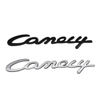 Autocollant de logo 3D professionnel personnalisé en plastique ABS pour emblème de voiture, auto-adhésif pour la décoration complète de la carrosserie automobile