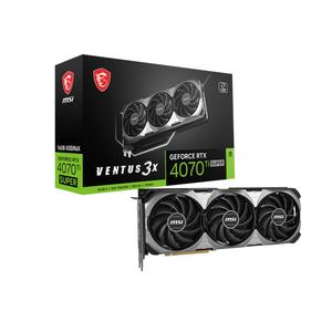 2024 nouveau MSI RTX 4070 Ti SUPER 16G VENTUS 3X paquet scellé cartes vidéo de jeu PC de jeu RTX 4070 Super - Product Image 1