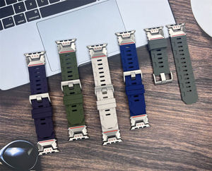 <span class=keywords><strong>Bracelet</strong></span> en silicone souple pour <span class=keywords><strong>Apple</strong></span> <span class=keywords><strong>Watch</strong></span> Ultra 2 49mm <span class=keywords><strong>Bracelet</strong></span> sport en caoutchouc pour IWatch 10 9 45mm 8 7 6 5 4 SE <span class=keywords><strong>Bracelet</strong></span> <span class=keywords><strong>homme</strong></span> 46mm 42mm - Product Image 6