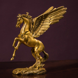 Cheval en laiton massif, décorations artisanales personnalisées, pour la maison et le bureau, vente en gros, usine directe - Product Image 2