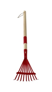 <span class=keywords><strong>Rastrello</strong></span> da Giardino a 9 Denti <span class=keywords><strong>per</strong></span> Foglie e Erba, <span class=keywords><strong>per</strong></span> Raccogliere Detriti Solti tra le Piante, Testa in Acciaio Resistente - Product Image 2