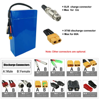 Batterie Li-Ion Personnalisée 3.7V 7.4V 10.8V 11.1V 12V 14.8V 24V 18650 21700, Bloc-Batterie Lithium-Ion Rechargeable 18650