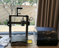 Crea Lity Hi Combo Printer 3D Model Multi-warna Desktop untuk Pencetakan 3D dengan CFS Cerdas Kecepatan Cetak Cepat 500 Mm/s