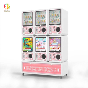 Bé gấu thương mại kim loại đồng tiền hoạt động gachapon Máy 75-100 mét viên nang Đồ chơi máy bán hàng tự động với hóa đơn chấp nhận - Product Image 2