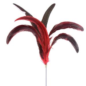 Decorative <strong>Flower</strong> Wire Peacock Stem Feather Floral Pick for Floral Arrangement Home Wedding Party <strong>Vase</strong> Holiday Decor - Product Image 3