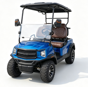 Vehículo Eléctrico Modelo F con Faros LED y Logotipo Personalizado para Carritos de Golf en Resorts - Product Image 2