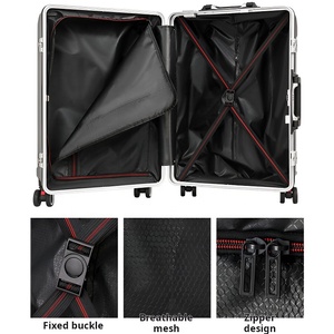20 इंच 22 इंच 24 इंच 26 इंच के फैशनेबल ट्रैवल बैग, यूएसबी पोर्ट सूटकेस सामान के साथ - Product Image 3