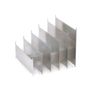Fami Galvanized Vertical <b>Dividers</b> D565 H435 For Brackets Storage Organization - Product Image 3