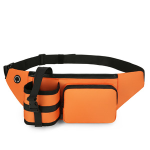 Sac banane imperméable avec porte-bouteille pour la randonnée, l'entraînement en extérieur, le cyclisme, la promenade des chiens et la course à pied - Product Image 4