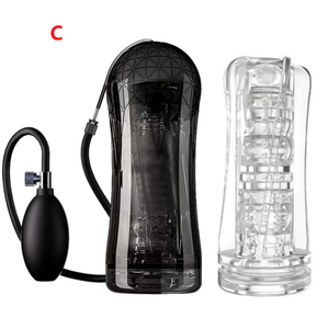 Tazza maschio dell'aeroplano di esercizio per la masturbazione migliorata stimolando le erezioni ingrandite e ispessite - Product Image 5