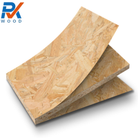 Panneau de flocon en bois massif OSB résistant aux termites intérieur Application-OSB2/3/4