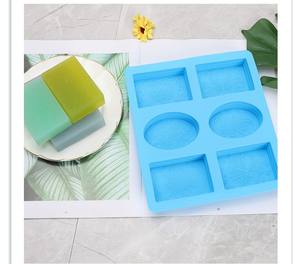 <span class=keywords><strong>Molde</strong></span> <span class=keywords><strong>de</strong></span> silicona alimenticia, 6 cavidades, diseño floral, ovalado y rectangular, reutilizable y fácil <span class=keywords><strong>de</strong></span> desmoldar. - Product Image 2