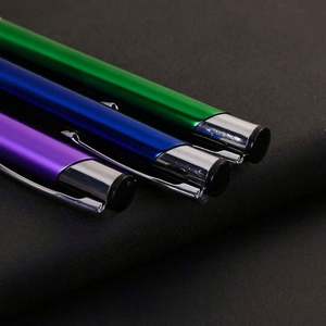 Stylo de bureau promotionnel pour activités professionnelles, stylo vert personnalisé avec logo imprimé - Product Image 3