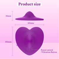 Vibrator Sexspielzeug für Frauen Tragbar APP-Fernbedienung 10 Modi Geräuscharmes Design IPX6 Wasserdicht USB Magnetisches Aufladen Vibrador