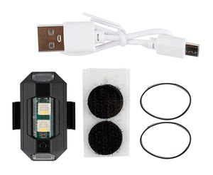 Lumières de moto en gros, lumière stroboscopique pour drone, signal lumineux LED USB anti-collision pour vélo, mini clignotant pour vol de nuit d'avion - Product Image 2