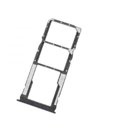 Pour Xiaomi Redmi Note 10 Pro, tiroir de carte SIM noir, double emplacement, prise en charge de la carte Micro SD - Product Image 1