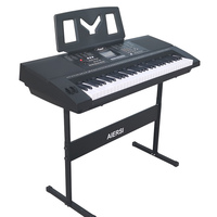 Factory Wholesale 61 Keys Piano Keyboard Midi With MAC Jack LCD Display Portable Electronic Organ for Adult Children Beginner