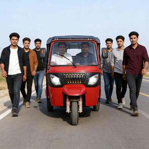 Ready to Ship 3 Wheel Tuk Tuk Baja-j TVS King <strong>for</strong> Passengers Pickup China-tricycle-with-cabin-ELECTRIC-passenger - Product Image 1