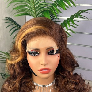 วิกผมคุณภาพสูงแบบไม่ต้องใช้กาว ทรงหลวม SDD Super Double Drawn 5*5 ผมแท้ ความหนาแน่น 300% - Product Image 5
