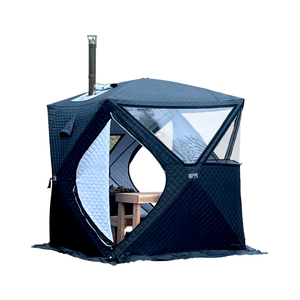 Tenda Sauna Portatile da Esterno per 2-5 Persone per Palestra Domestica e Campeggio in Robusto Tessuto Oxford con Funzione <span class=keywords><strong>Vapore</strong></span> Umido - Product Image 1