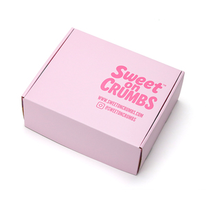 Caja <span class=keywords><strong>de</strong></span> Embalaje Rosa con Diseño Ondulado Vibrante, Cajas <span class=keywords><strong>de</strong></span> Cartón para Envíos y Embalaje <span class=keywords><strong>de</strong></span> Productos <span class=keywords><strong>de</strong></span> Panadería y Dulces - Product Image 5