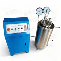 Automatic Cement Autoclave 8L High Pressure Steam Curing Chamber for MgO Stability Test - ASTM C151 Compliant Lab Equipment