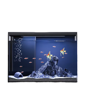 Acuario de Escritorio Moderno e Inteligente de 20L, Ecológico, Compatible con Control Remoto por Aplicación, Fácil de Usar, Ideal para Espacios Pequeños, Apto para Principiantes - Product Image 1