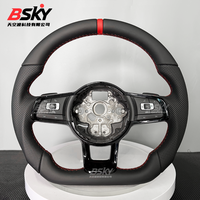 Volant en cuir perforé pour Volkswagen MK7 Golf 7 GTI Passat Polo Scirocco 2014-2018 GTD GTS GTE GLI R-Line R CC MK6