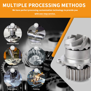 Tùy chỉnh chính xác nguyên mẫu gia công dịch vụ cốt lõi xe thành phần thép không gỉ nhôm CNC bộ phận kim loại chuốt đánh bóng 3D - Product Image 6