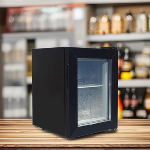 Meisda Sc21 21L Thương Mại Cửa Kính Tủ Lạnh LED Ánh Sáng Hiển Thị Đồ Uống Tủ Lạnh Với Máy Nén Điện 220V - Product Image 2