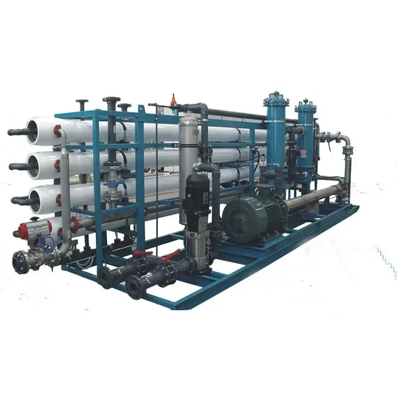 آلات تحلية المياه المالحة البحرية طراز 80000LPD، محطة تجارية لمعالجة المياه مع تخفيض على محطة معالجة المياه