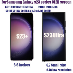 Para <span class=keywords><strong>Samsung</strong></span> S23 + S23 Ultra 5G pantalla táctil digitalizador montaje alto 6,6 \ "6,78 \" OLED <span class=keywords><strong>SM</strong></span>-S918B/DS S918U teléfono móvil LCDs - Product Image 2