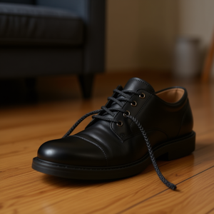 Laccio per scarpe cerato Ilan 110 cm nero - Product Image 3