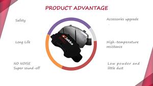 แผ่นเบรคเซรามิกสำหรับรถยนต์ Toyota Hiace Prius COROLLA,แผ่นดิสก์เบรกรถยนต์รุ่น <span class=keywords><strong>Quantum</strong></span> Hilux Avanza ปี5113 - Product Image 5
