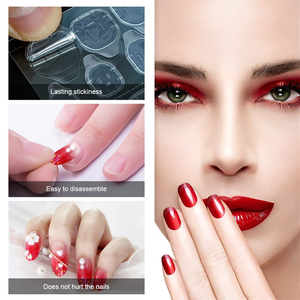 Pegamento de <span class=keywords><strong>Uñas</strong></span> Transparente 3D para Decoración de <span class=keywords><strong>Uñas</strong></span>, Adhesivo Flexible de Doble Cara, Resistente al Agua, Gel Adhesivo para <span class=keywords><strong>Uñas</strong></span>, 0.35/0.5mm - Product Image 3