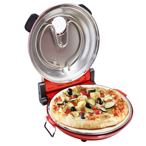 Máquina eléctrica para hacer pizzas para el hogar <span class=keywords><strong>de</strong></span> 12 pulgadas, mini horno eléctrico para pizzas, cáscaras <span class=keywords><strong>de</strong></span> <span class=keywords><strong>pizza</strong></span> incluidas - Product Image 4