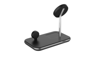 Station de charge sans fil Qi2 3 en 1 pour écouteur de téléphone <span class=keywords><strong>chargeur</strong></span> <span class=keywords><strong>Apple</strong></span> <span class=keywords><strong>Watch</strong></span> 15W Qi2 support de <span class=keywords><strong>chargeur</strong></span> magnétique pour plusieurs appareils - Product Image 5