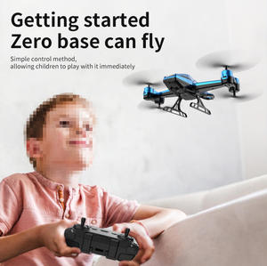 Drone RC SYSL E99 Pro per Principianti con Motore <span class=keywords><strong>a</strong></span> Spazzole, Fotocamera e Telecomando, Giroscopio <span class=keywords><strong>a</strong></span> 6 Assi, Mantenimento dell'Altitudine e Modalità Headless per Uso Esterno - Product Image 1