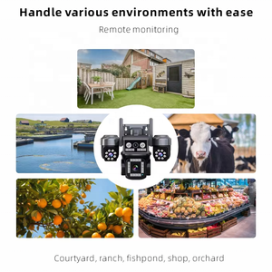 Caméra réseau sans fil Hieasy 4g Détection de mouvement audio bidirectionnelle Caméra IP de sécuritéCaméras de sécurité à 360 degrés Sans fil Extérieur - Product Image 5