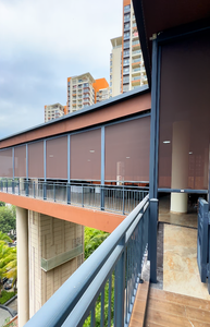 Store banne enrouleur électrique intelligent <span class=keywords><strong>avec</strong></span> contrôle Alexa via application, stores de <span class=keywords><strong>fenêtre</strong></span> automatiques - Product Image 4