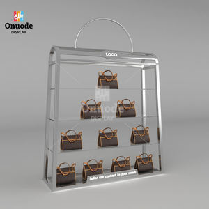 Estantes de Exhibición para Bolsos y Carteras Personalizados |   Accesorios Modernos para Bolsas de Compra |   Estanterías de Pared para Tiendas |   Diseño de Interiores de Boutique - Product Image 4