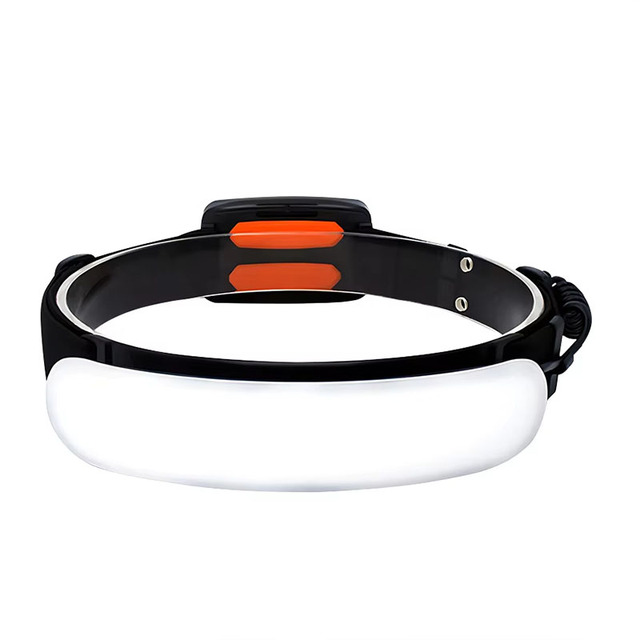 LED Headlamp ABS Material 7500mAh Battery Strong Light Charging Floodlight Waterproof Ultra-bright Diffuse Light