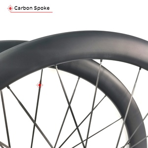 SOARROCS 1250g Roues de vélo de route en carbone 45mm Tubeless Ready 21 trous 36T Moyeu frein à disque Center Lock Rayons en carbone <span class=keywords><strong>Roue</strong></span> de gravier - Product Image 3