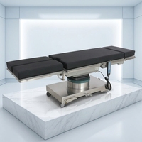 Table d'opération neurochirurgicale robuste, capacité de charge 350 kg, table chirurgicale 180 °   Pont réflexe rotatif flexible pour rein, option 0-120 mm