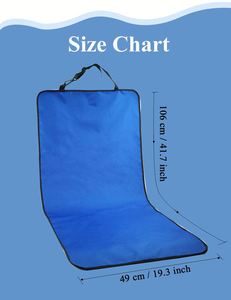 Funda Protectora para Asiento de Coche para Perros con Cinturón de Seguridad, Impermeable, Antideslizante, Tipo Hamaca para Perros, para Coches, Camionetas y SUVs - Product Image 3