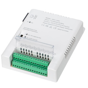 <span class=keywords><strong>Alimentation</strong></span> CCTV 4ch 8ch 16ch 12V AC vers DC <span class=keywords><strong>Alimentation</strong></span> à découpage avec moniteur en plastique pour caméra IP de sécurité - Product Image 4